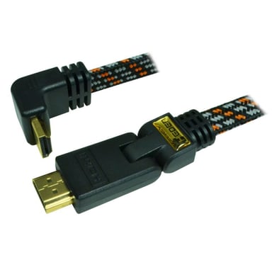 Cable de alta definición HDMI 1.4 2 METROS FULL HD 1080p 3D HDCP