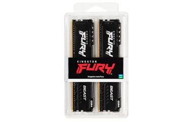 Memoria Kingston FURY Beast 8 GB (2 x 4 GB) DDR4 3200 MHz CL16
