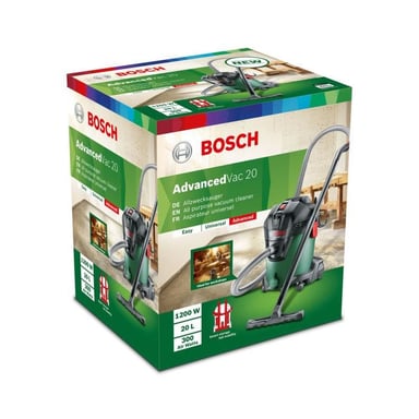 Aspiradora en seco y húmedo Bosch AdvancedVac 20
