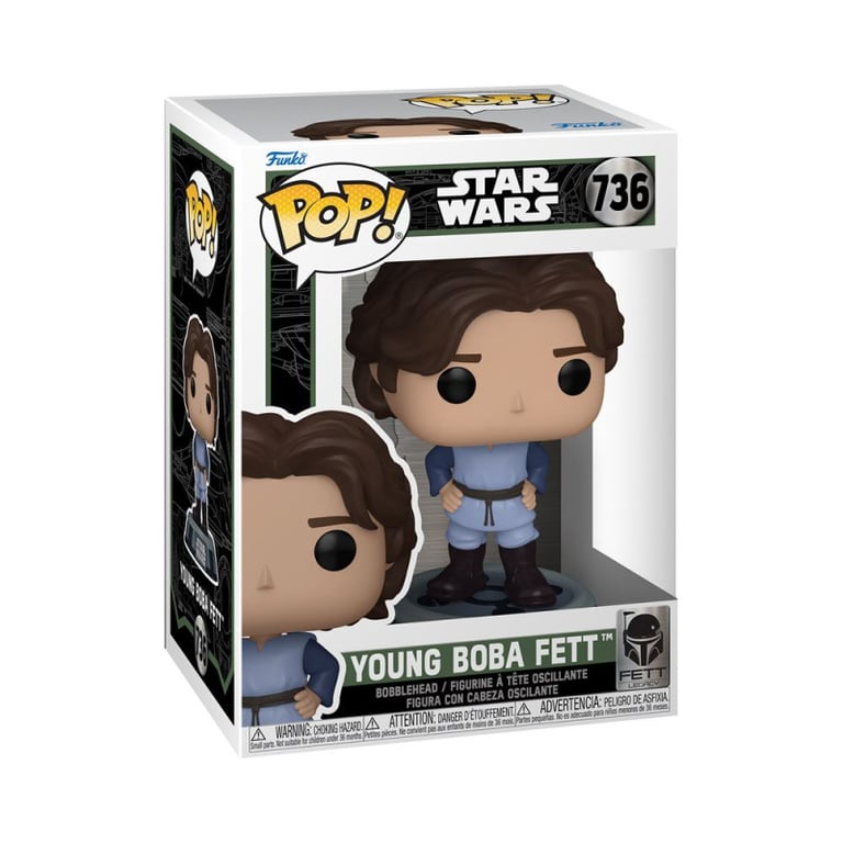 Figurine Funko Pop Star Wars Boba Fett Young - Neuf