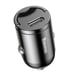 Baseus VCHX-B0G Tiny Star Mini cargador de coche rápido adaptable USB-C 30W PPS PD3.0 negro