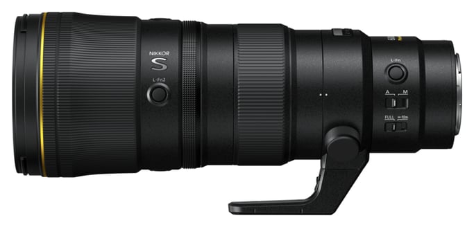 Nikon NIKKOR Z 600mm f/6.3 VR S SLR Super teleobjetivo Negro
