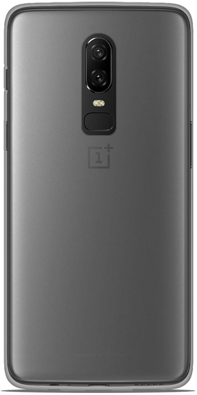 Coque silicone unie compatible Transparent OnePlus 6