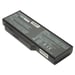 Battery LiIon, 10.8V, 6600mAh for MEDION Akoya P8613 MD97526, High Capacity Battery