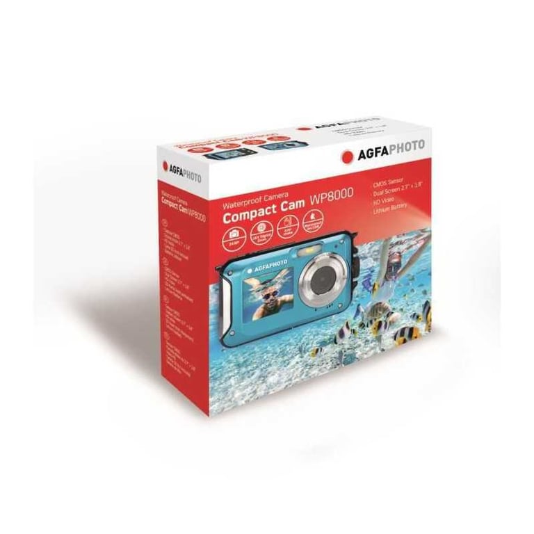 Appareil Photo Numérique AgfaPhoto Realishot WP8000 – Étanche 3m, 24MP, Zoom Digital 16x - vue 3