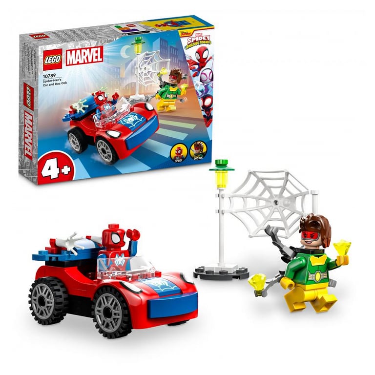 Jeu De Construction Voiture Spiderman +doc Octopus Lego La Boîte - vue 5