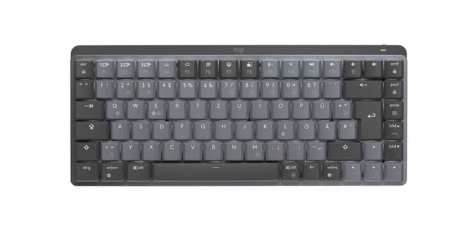 Logitech 920-010772 clavier Bureau RF sans fil + Bluetooth QWERTZ Allemand Graphite