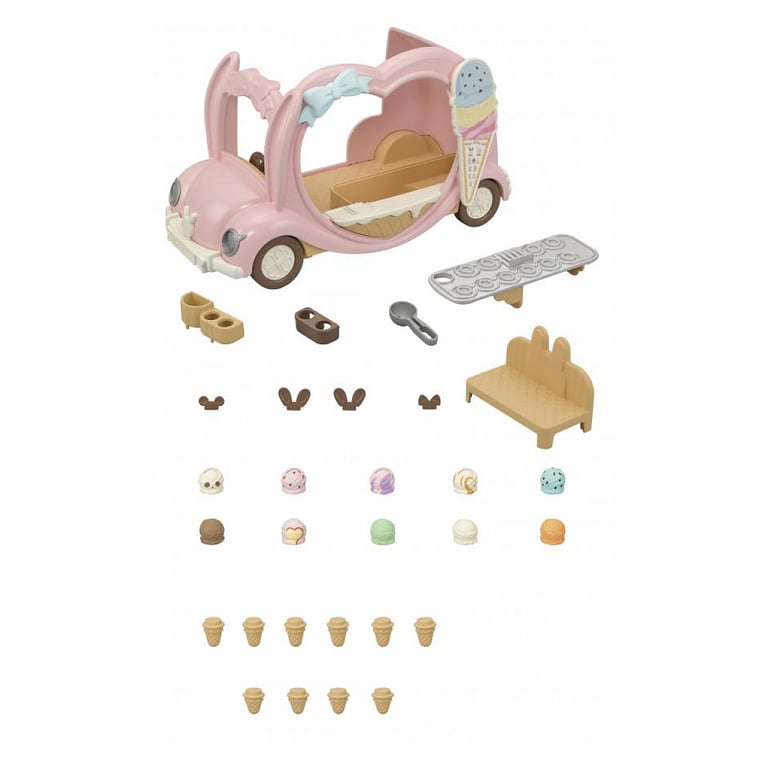 Sylvanian Family 5651 : Le marchand de glace ambulant Epoch d'enfance - vue 5