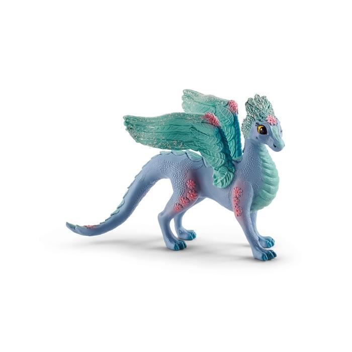 Schleich Dragon aux fleurs avec son petit 70592 Neuf - vue 3