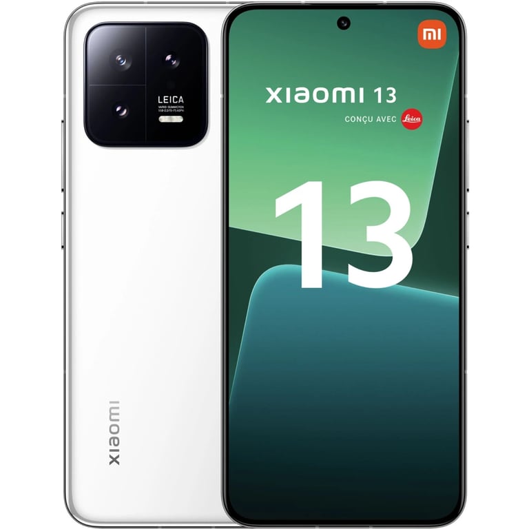 Xiaomi 13 (5G) 256 Go, Blanc, débloqué - Bon état