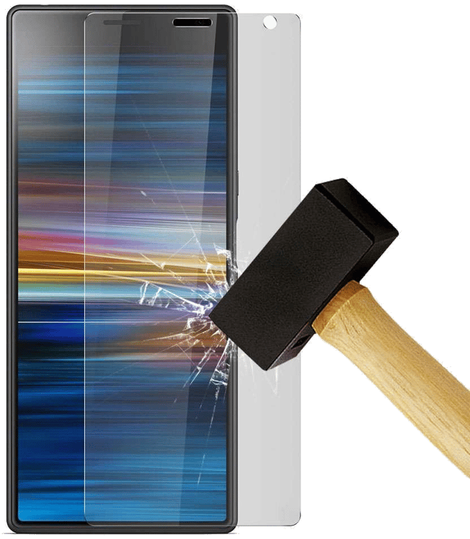 Film verre trempé compatible Sony Xperia XA3