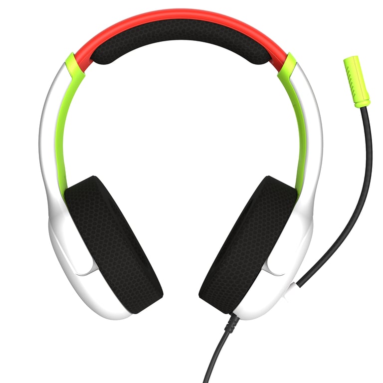 PDP Airlite Casque Avec fil Arceau Gaming Noir, Vert, Rouge, Blanc - Neuf