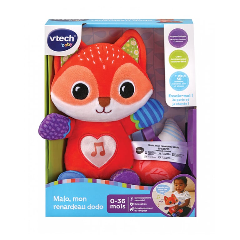 Malo Mon Renardeau Dodo Vtech La Peluche - vue 5