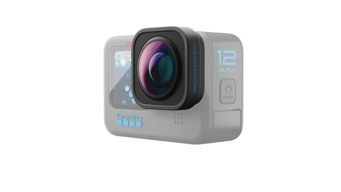 Lentille GoPro Max Lens Mod 2.0 pour une qualité d'image exceptionnelle