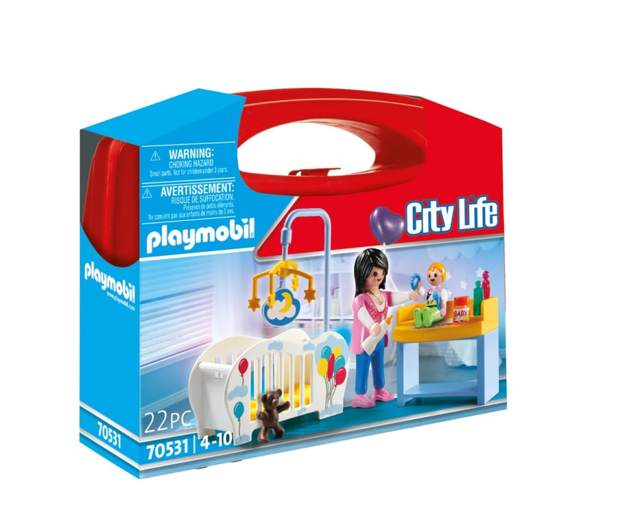 Valisette Chambre De Bébé City Life 70531 Playmobil La Boîte