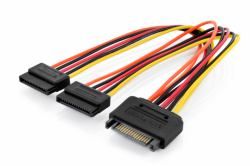 DIGITUS Internal power cable - SATA (15-pin)/2x SATA (15-pin) - 30 cm