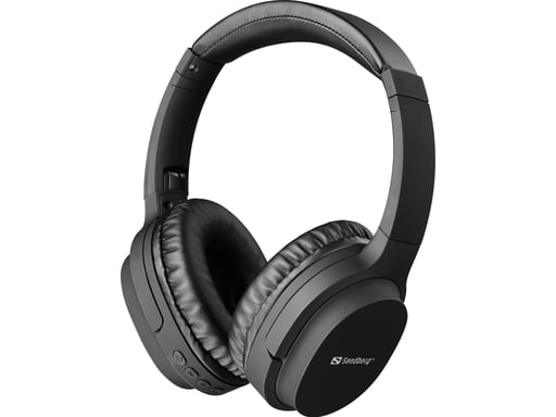 Sandberg 126-37 cuffia e auricolare Con cavo e senza cavo A Padiglione Musica e Chiamate USB tipo-C Bluetooth Nero (Play'n Go Wireless Headset - Warranty: 60M)