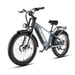 Bicicletta elettrica WILDEWAY Soared Pro per adulti, batteria rimovibile da 48 V 30 Ah, freni a disco idraulici - grigia