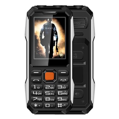 OPIS 60s Mobile: rétro téléphone avec Carte sim/Vintage téléphone Carte sim  Fixe/Telephone Fixe Carte sim/téléphone Fixe Personnes agées sans