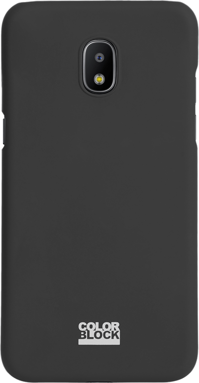 Coque rigide grise Colorblock pour Samsung Galaxy J2 J250 2018