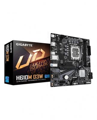 GIGABYTE H610M D3W Carte Mère Prend en charge les processeurs Intel Core 14e génération VRM 5+1+1 phases jusqu’à 5600MHz DDR - vue 5