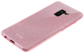 Carcasa brillante delgada para Samsung Galaxy A8 (2018), oro rosa