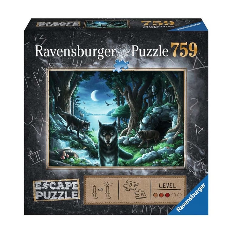 Puzzle 759 pièces : Escape Puzzle : Histoires de loups Ravensburger France - vue 7
