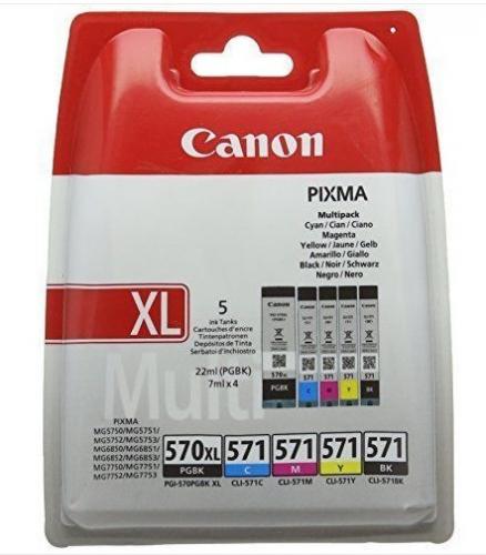 CANON PACK PGI-570 XL/CLI-571 - Neuf