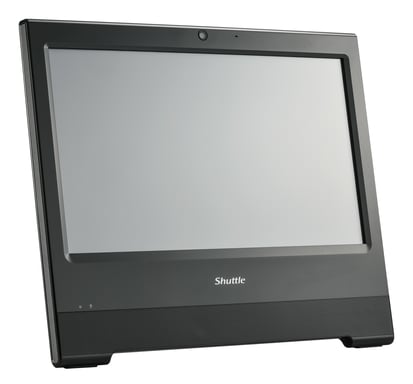 Shuttle All-In-One Barebone X50V9, touchscreen resistivo da 15,6'', Celeron 7305U, WiFi, IP54, fanless, funzionamento 24/7