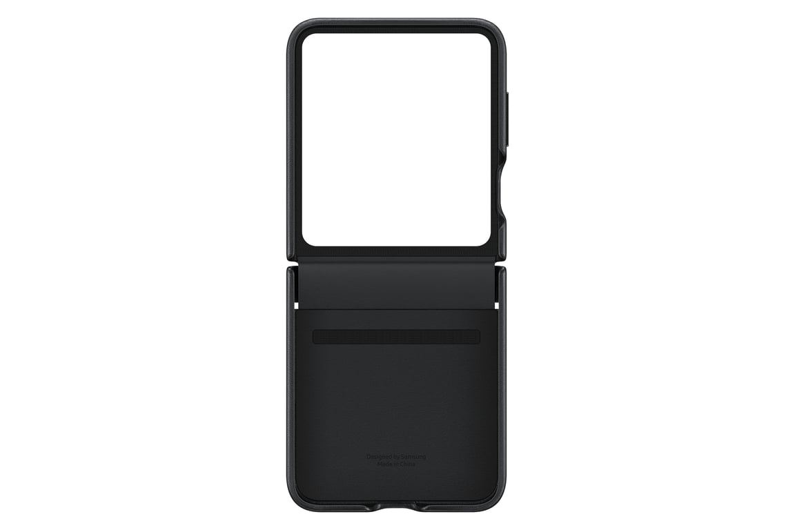 Coque Samsung Galaxy Z Flip 5 Cuir Écologique Souple Mixte - vue 4