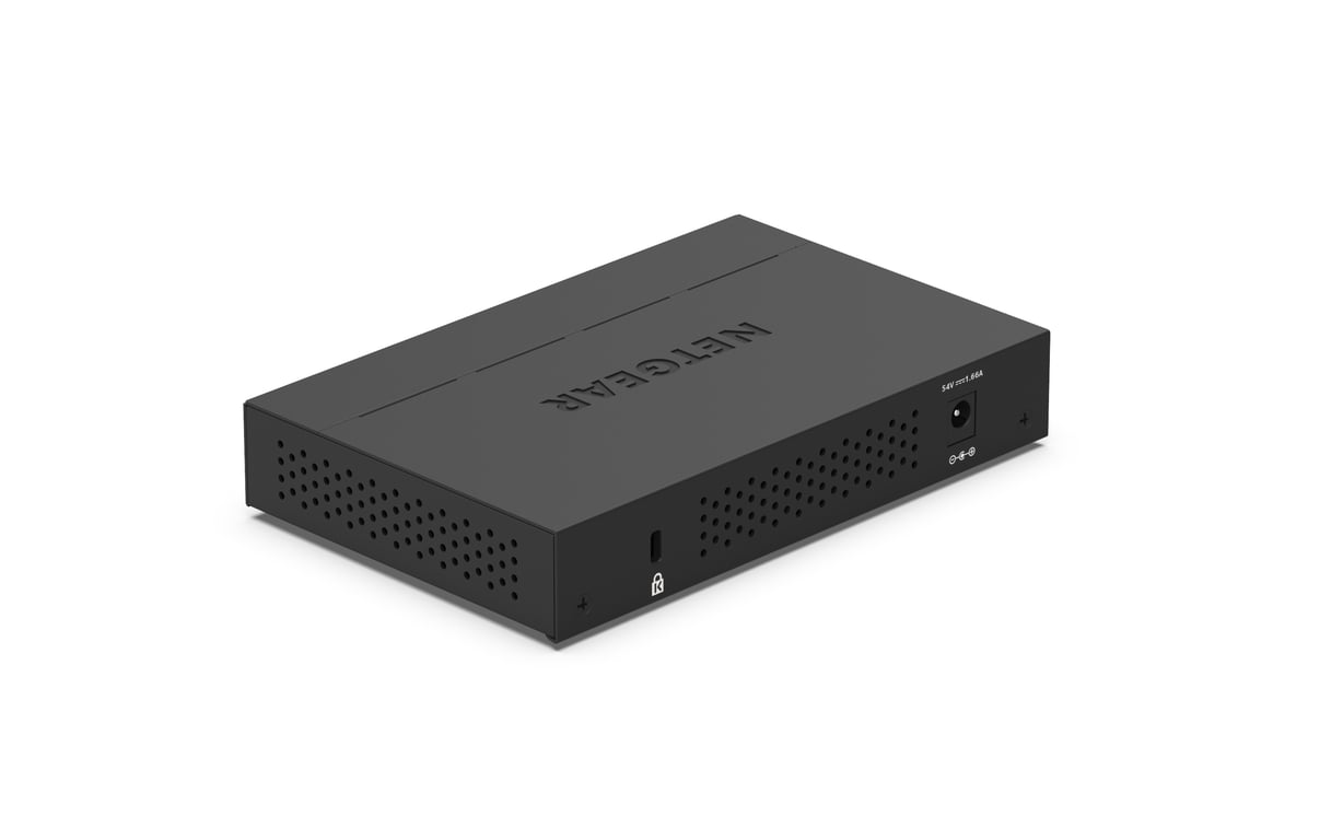 NETGEAR GS305PP Non-géré Gigabit Ethernet (10/100/1000) Connexion Ethernet, supportant l'alimentation via ce port (PoE) Noir - Neuf