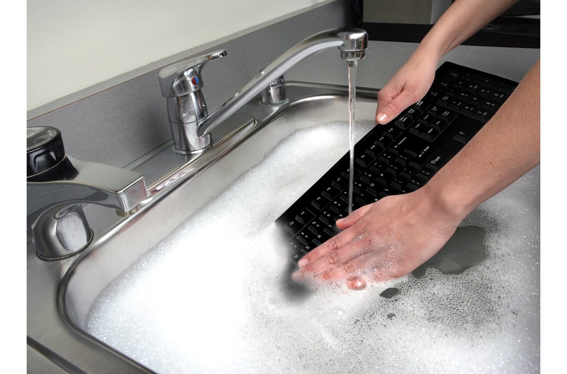 Clavier numérique Kensington K64407ES USB QWERTY Résistant à 'eau - vue 2