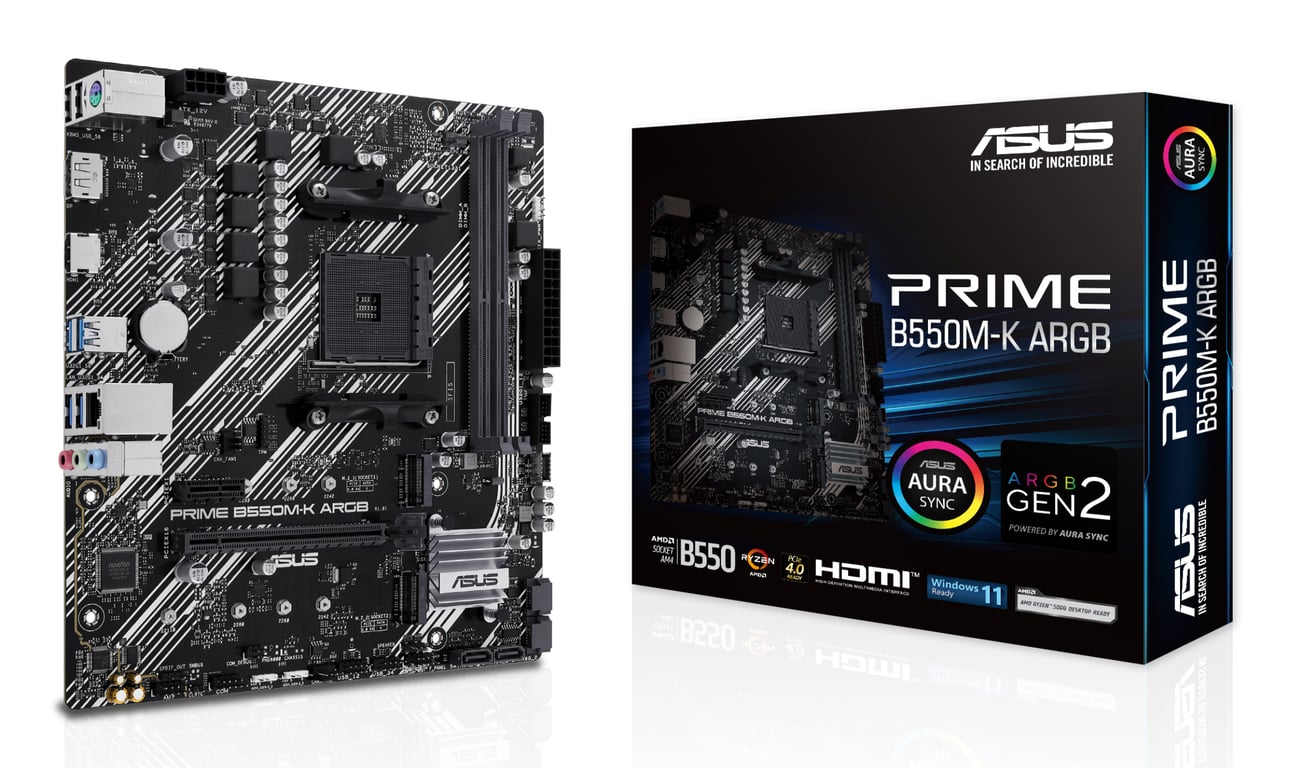 ASUS PRIME B550M K ARGB