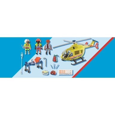 Playmobil 71203 - Helicoptero De Rescate