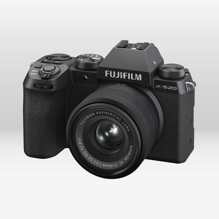 Fujifilm X -S20 + XC15-45mmF3.5-5.6 OIS PZ Boîtier MILC 26,1 MP X-Trans CMOS 4 6240 x 4160 pixels Noir - Neuf
