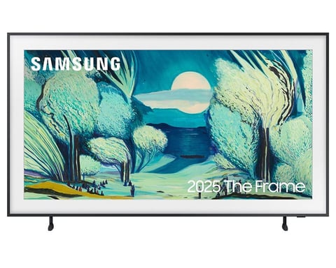 Samsung 2025 50'' The Frame Art Mode QLED 4K HDR Smart TV 127 cm (50'') 4K Ultra HD Wi-Fi Nero