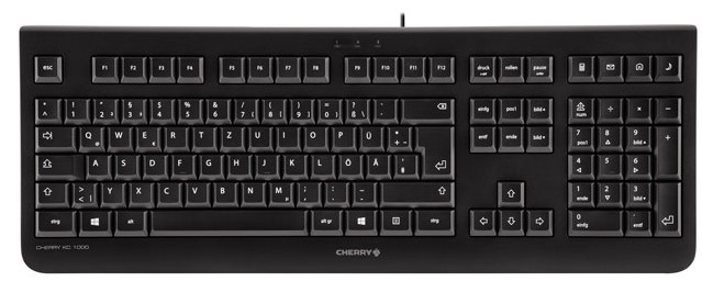 Cherry KC1000 corded Keyboard CH Neuf