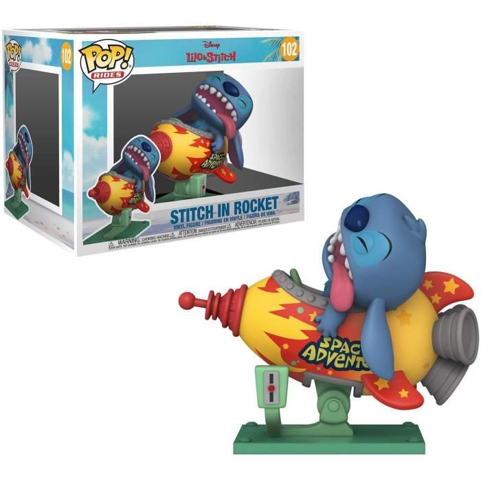 Figurine POP! Lilo & Stich Stich sur la rocket N° 102 FUNKO - vue 1
