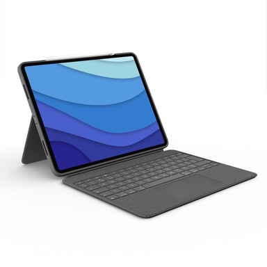 Teclado y funda - Tablet - Logitech - COMBO TOUCH IPAD AIR PRO 12.9 - APPLE