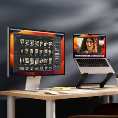 Supporto per MacBook da 13 a 16'' Curve Flex flessibile e regolabile