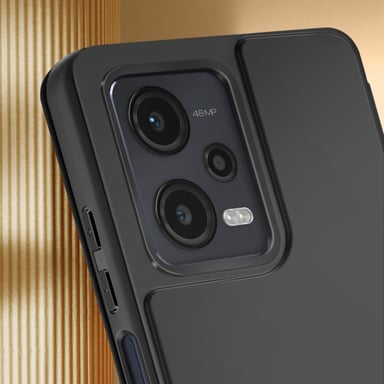 Made For Xiaomi Folio noir pour Redmi Note 12 5G Noir