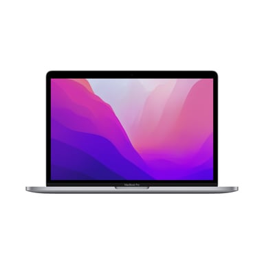 MacBook Pro M2 (2022) 13.3', 3.5 GHz 256 Go 8 Go  Apple GPU 10, Gris sidéral - AZERTY