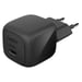 Belkin Cargador de pared USB-C de 45W con suministro de energía compacto 3.1 y PPS Negro