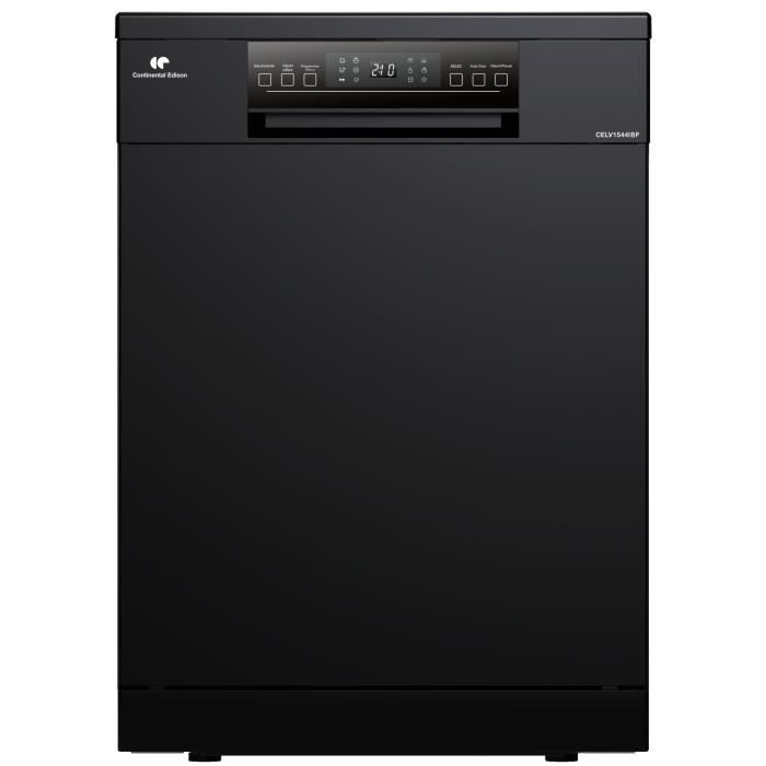Lave vaisselle pose libre CONTINENTAL EDISON CELV1544IBP 15 couverts Inverter 60 cm 42 dB - vue 3