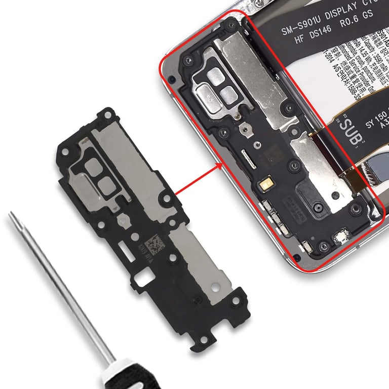 Samsung Haut Parleur Inférieur Original pour Galaxy S22 Module Audio Son et Net - vue 3