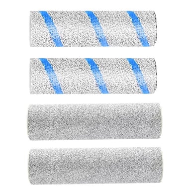 Juego de cepillos principales de repuesto compatibles con Ecovacs Deebot X8/X9 Pro/T80/X11 Series - Paquete de 4