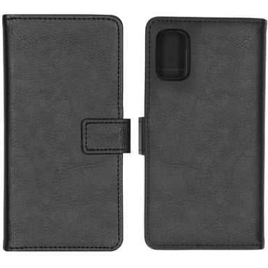 imoshion Étui de télephone portefeuille de luxe pour Samsung Galaxy A41 - Noir