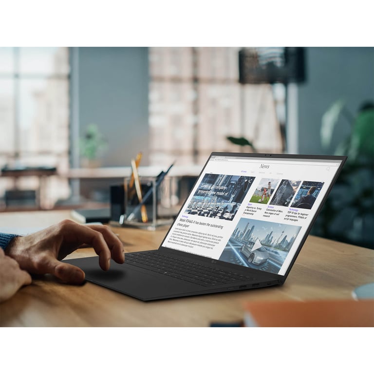 LG Gram AI Copilot+ PC Intel Core Ultra 7 Ordinateur portable 17 WQXGA LPDDR5x SDRAM SSD Wi Fi 7 802.11be Windows 11 Home - vue 3