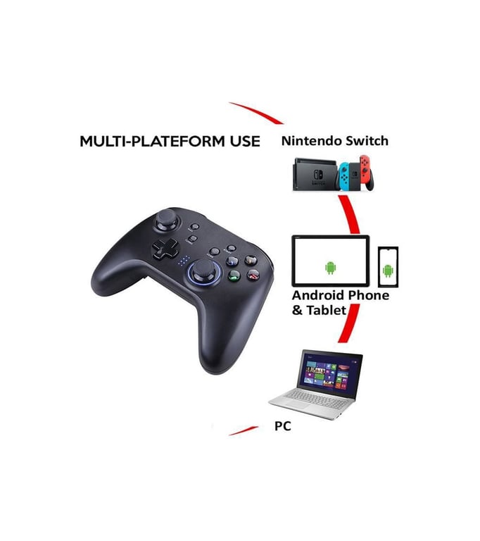 Mando para Nintendo Switch Pro Inalámbrico Controller compatible PC  IMPORTADO