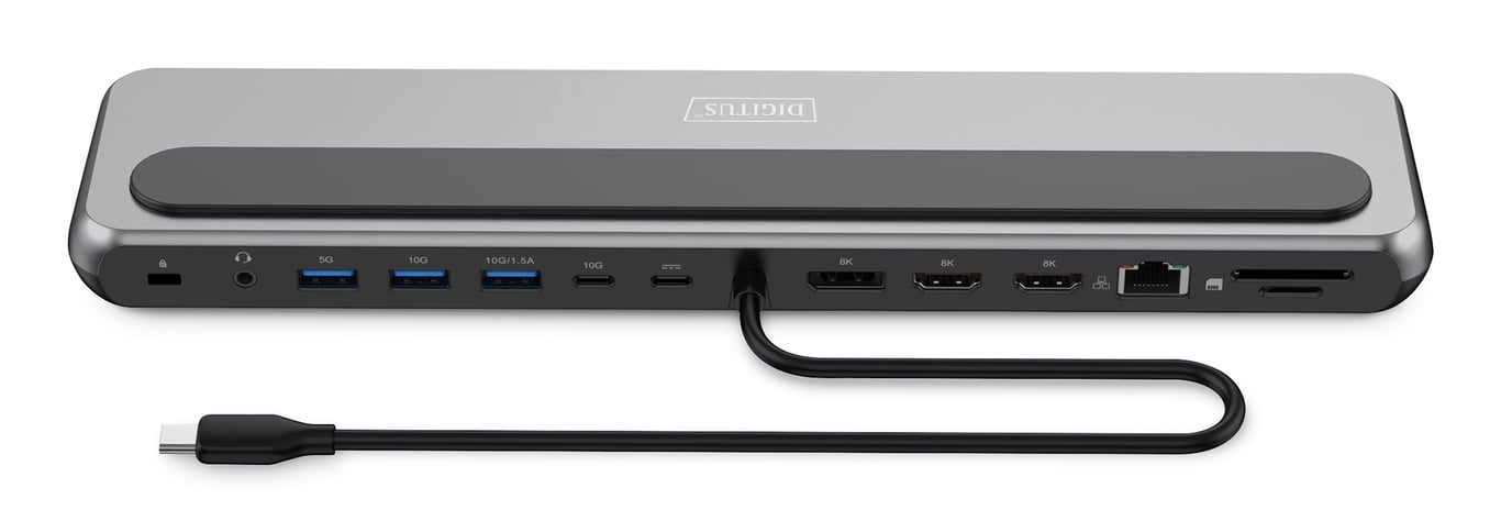 Digitus Station d'accueil USB C 8K 12 ports Neuf - vue 4